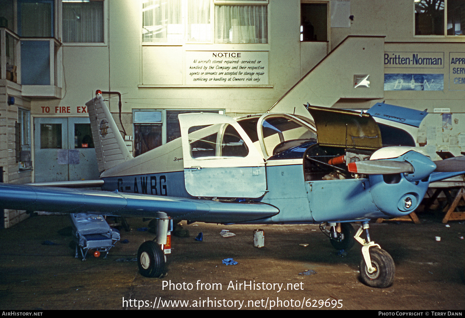 Aircraft Photo of G-AWBG | Piper PA-28-140 Cherokee | AirHistory.net #629695