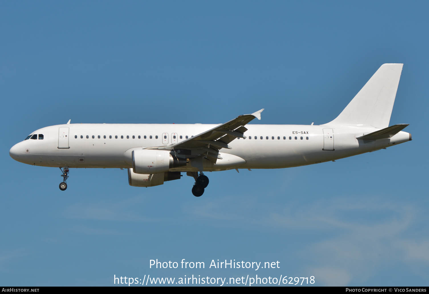 Aircraft Photo of ES-SAX | Airbus A320-214 | AirHistory.net #629718