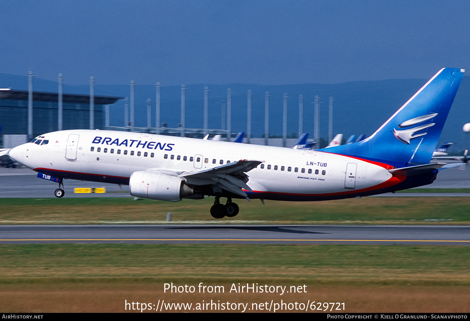 Aircraft Photo of LN-TUB | Boeing 737-705 | Braathens | AirHistory.net #629721