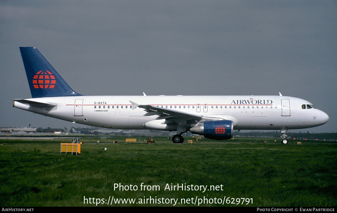 Aircraft Photo of G-BXTA | Airbus A320-214 | AirWorld | AirHistory.net #629791