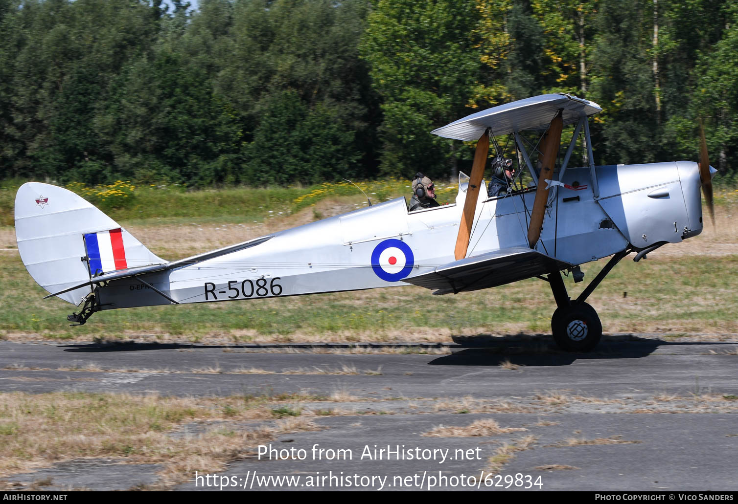 Aircraft Photo of D-EPKS / R-5086 | De Havilland D.H. 82A Tiger Moth | UK - Air Force | AirHistory.net #629834