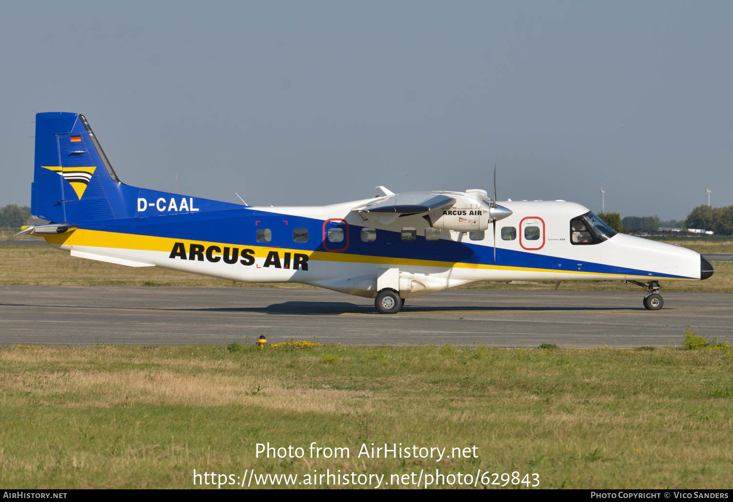 Aircraft Photo of D-CAAL | Dornier 228-212 | Arcus Air | AirHistory.net #629843