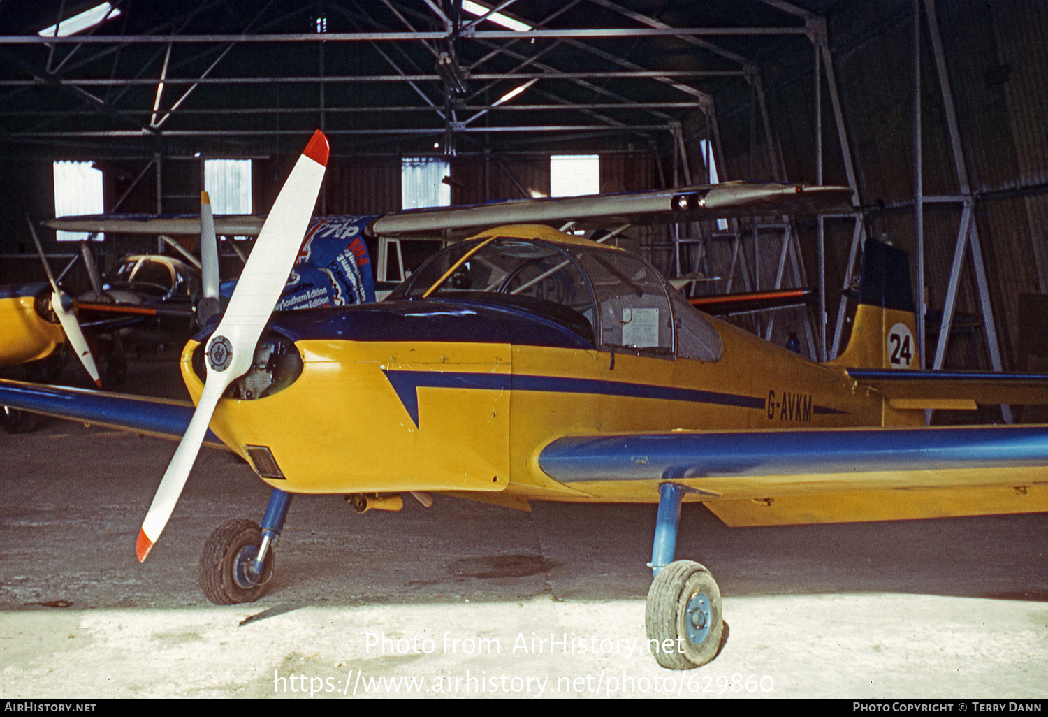 Aircraft Photo of G-AVKM | Rollason Druine D.62B Condor | AirHistory.net #629860