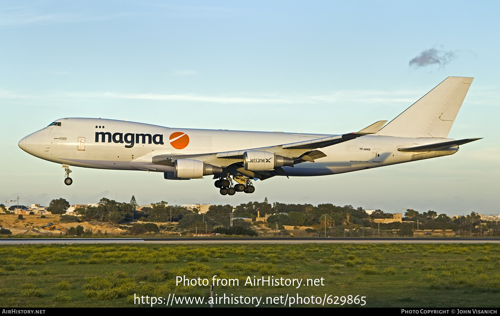 Aircraft Photo of TF-AKD | Boeing 747-409F/SCD | Magma Aviation | AirHistory.net #629865