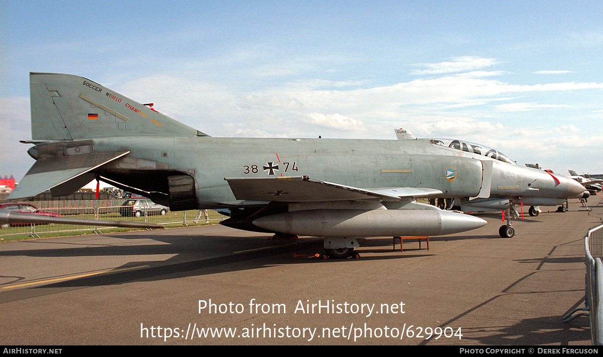 Aircraft Photo of 3874 | McDonnell Douglas F-4F Phantom II | Germany - Air Force | AirHistory.net #629904