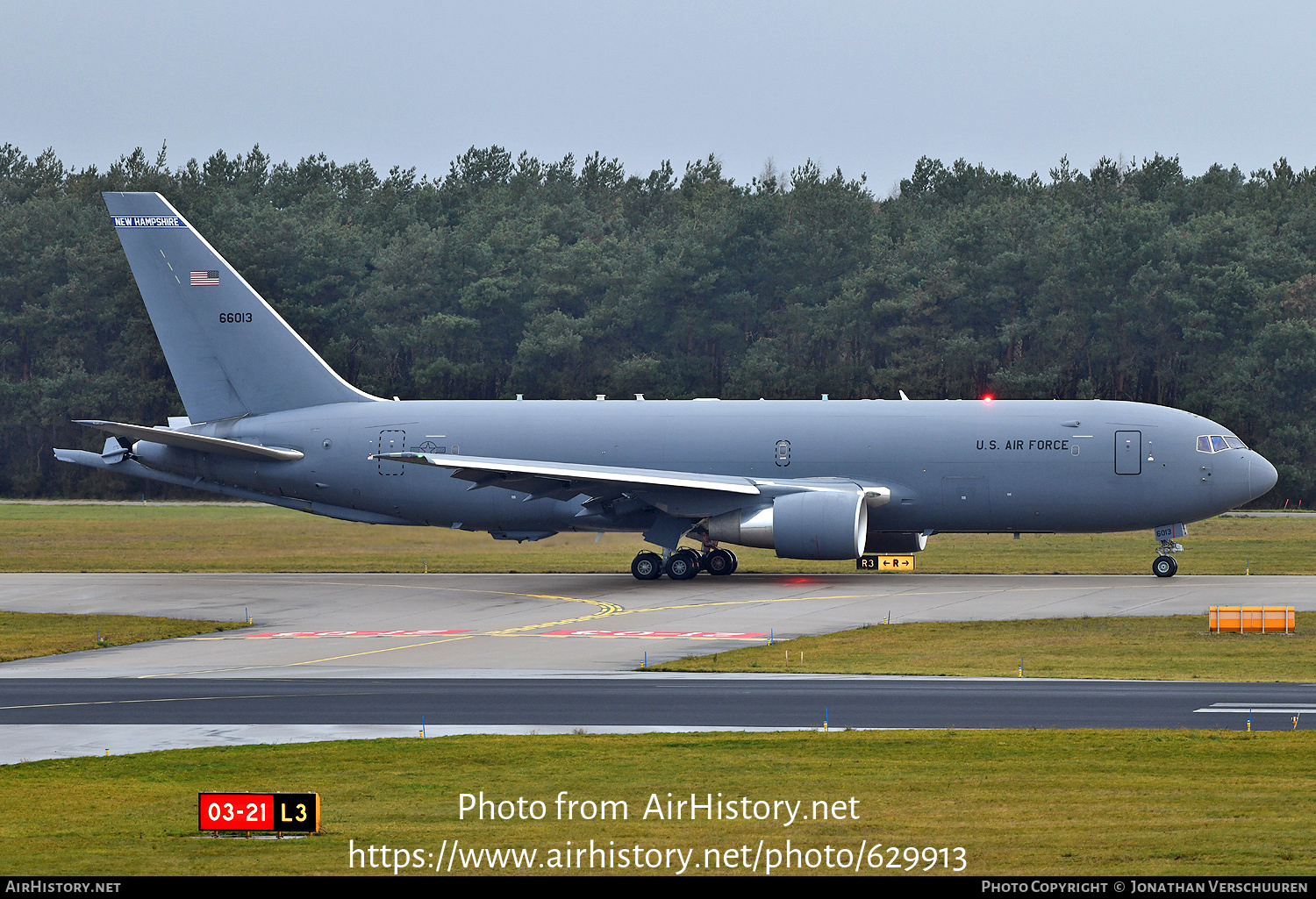 Aircraft Photo of 16-46013 / 66013 | Boeing KC-46A Pegasus (767-2C) | USA - Air Force | AirHistory.net #629913