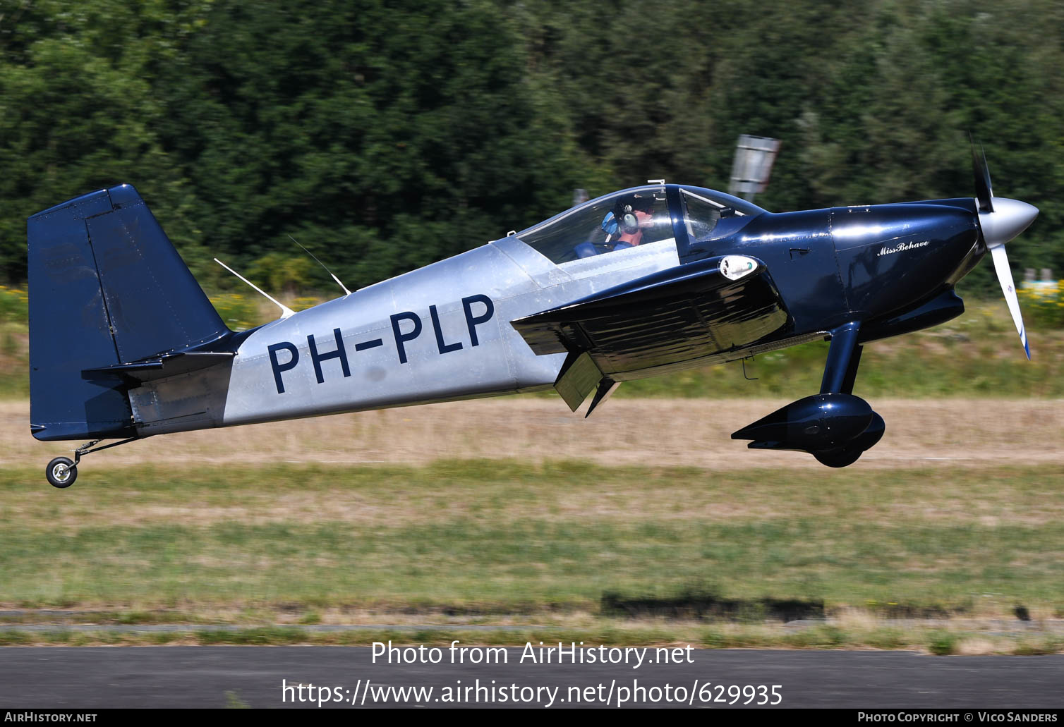 Aircraft Photo of PH-PLP | Van's RV-7 | AirHistory.net #629935