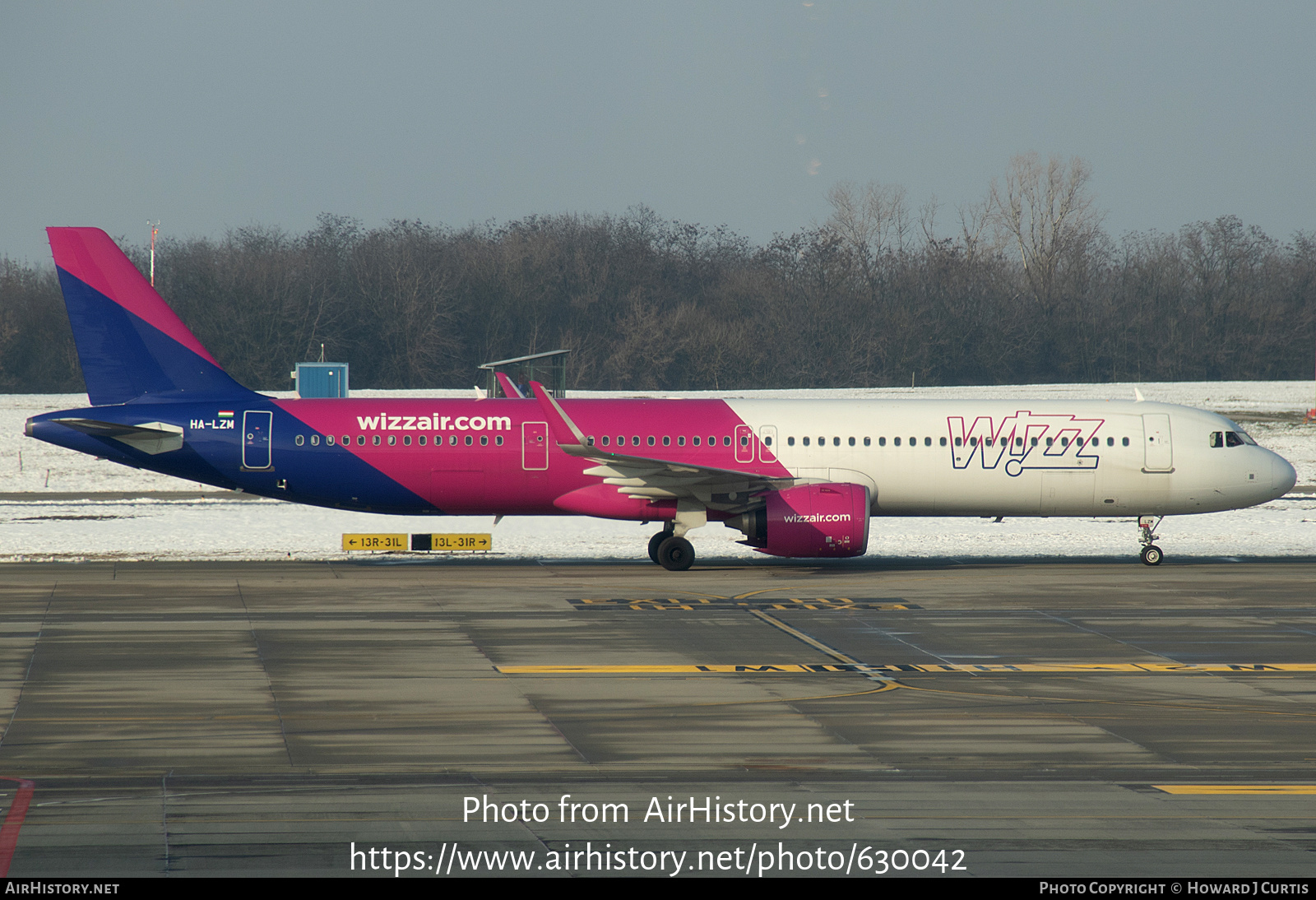 Aircraft Photo of HA-LZM | Airbus A321-271NX | Wizz Air | AirHistory.net #630042