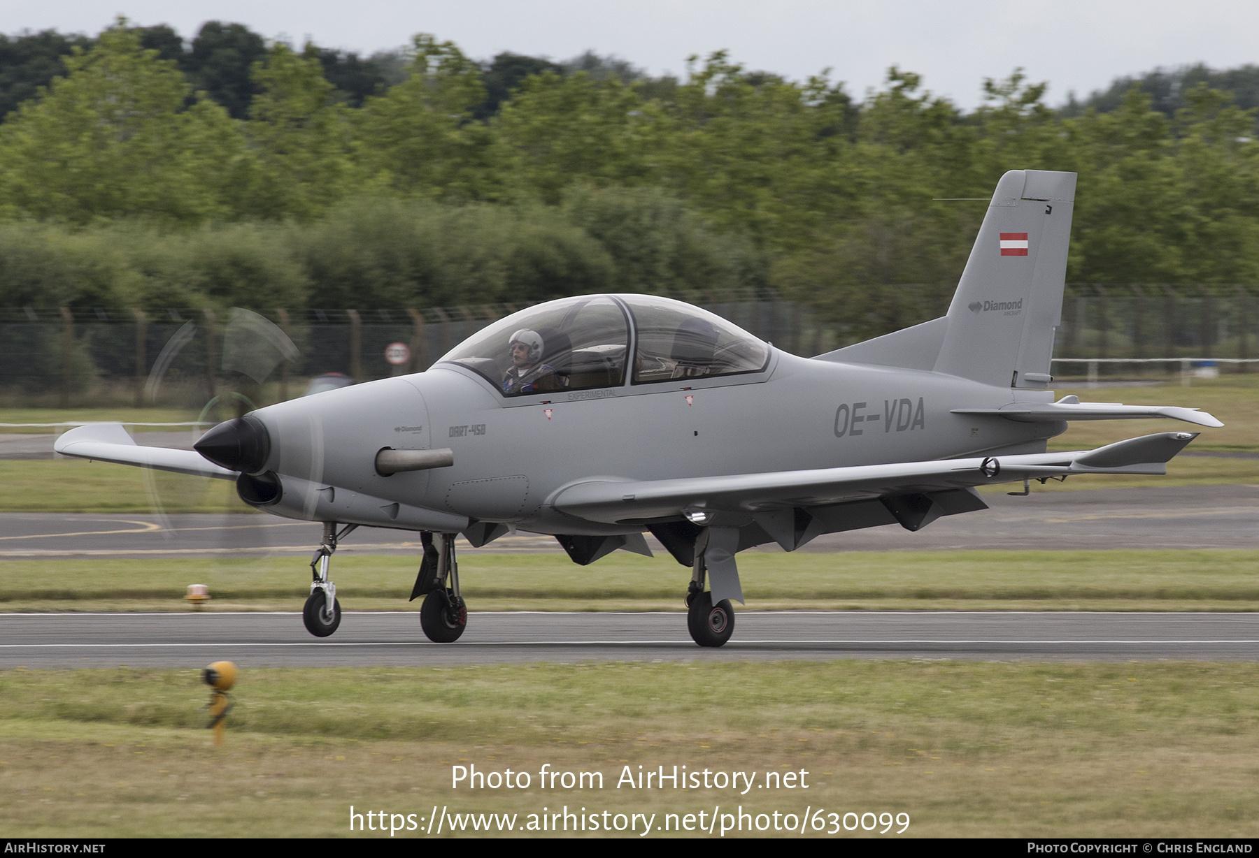 Aircraft Photo of OE-VDA | Diamond Dart-450 | Diamond Aircraft | AirHistory.net #630099