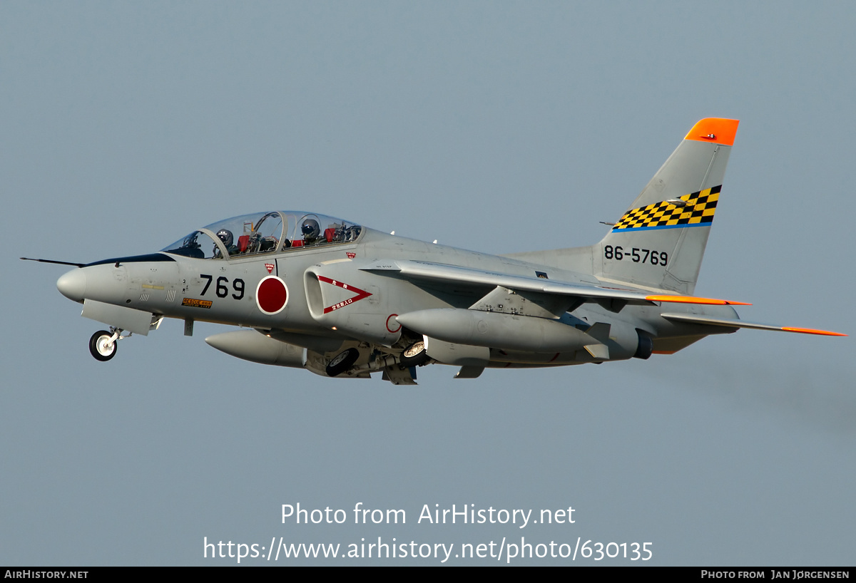 Aircraft Photo of 86-5769 | Kawasaki T-4 | Japan - Air Force | AirHistory.net #630135