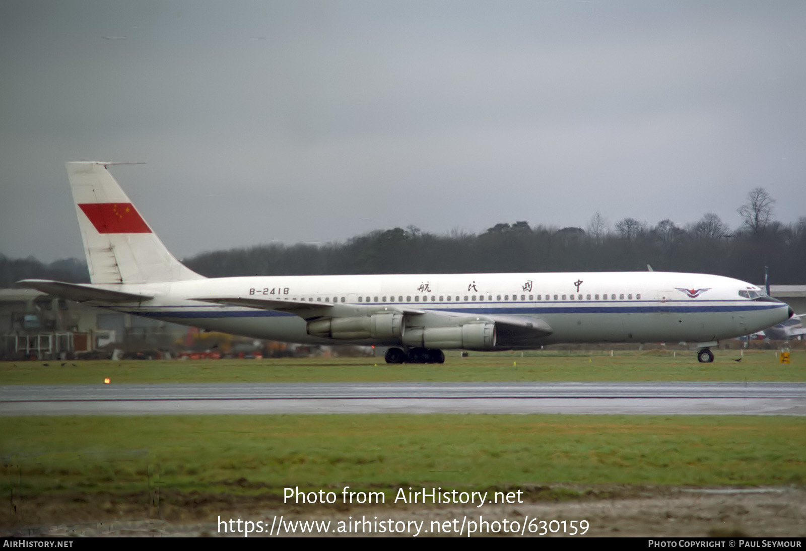 Aircraft Photo Of B-2418 | Boeing 707-3J6C | CAAC - Civil Aviation ...