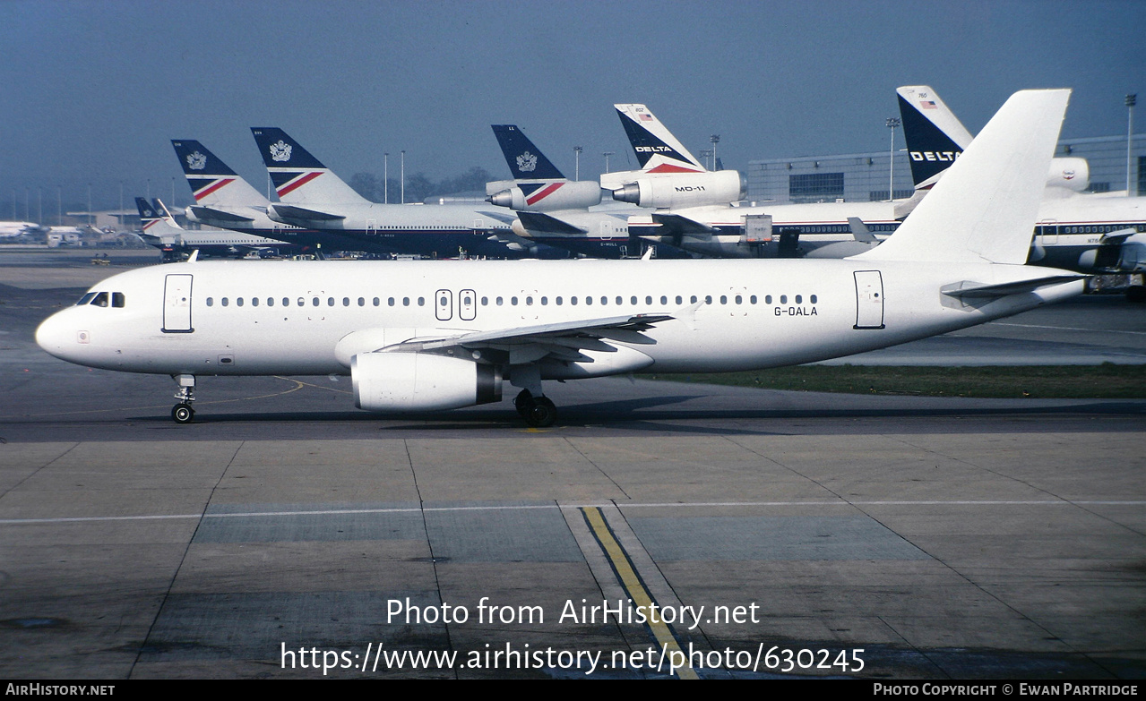 Aircraft Photo of G-OALA | Airbus A320-231 | AirHistory.net #630245