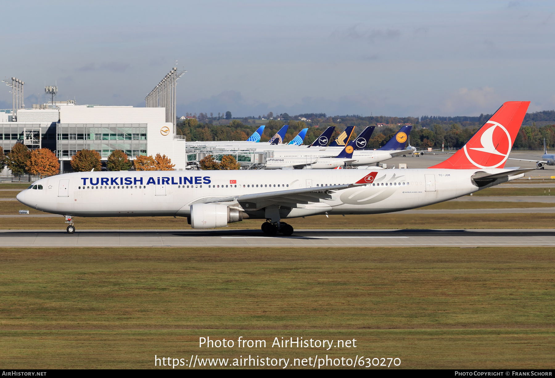 Aircraft Photo of TC-JOK | Airbus A330-303 | Turkish Airlines | AirHistory.net #630270