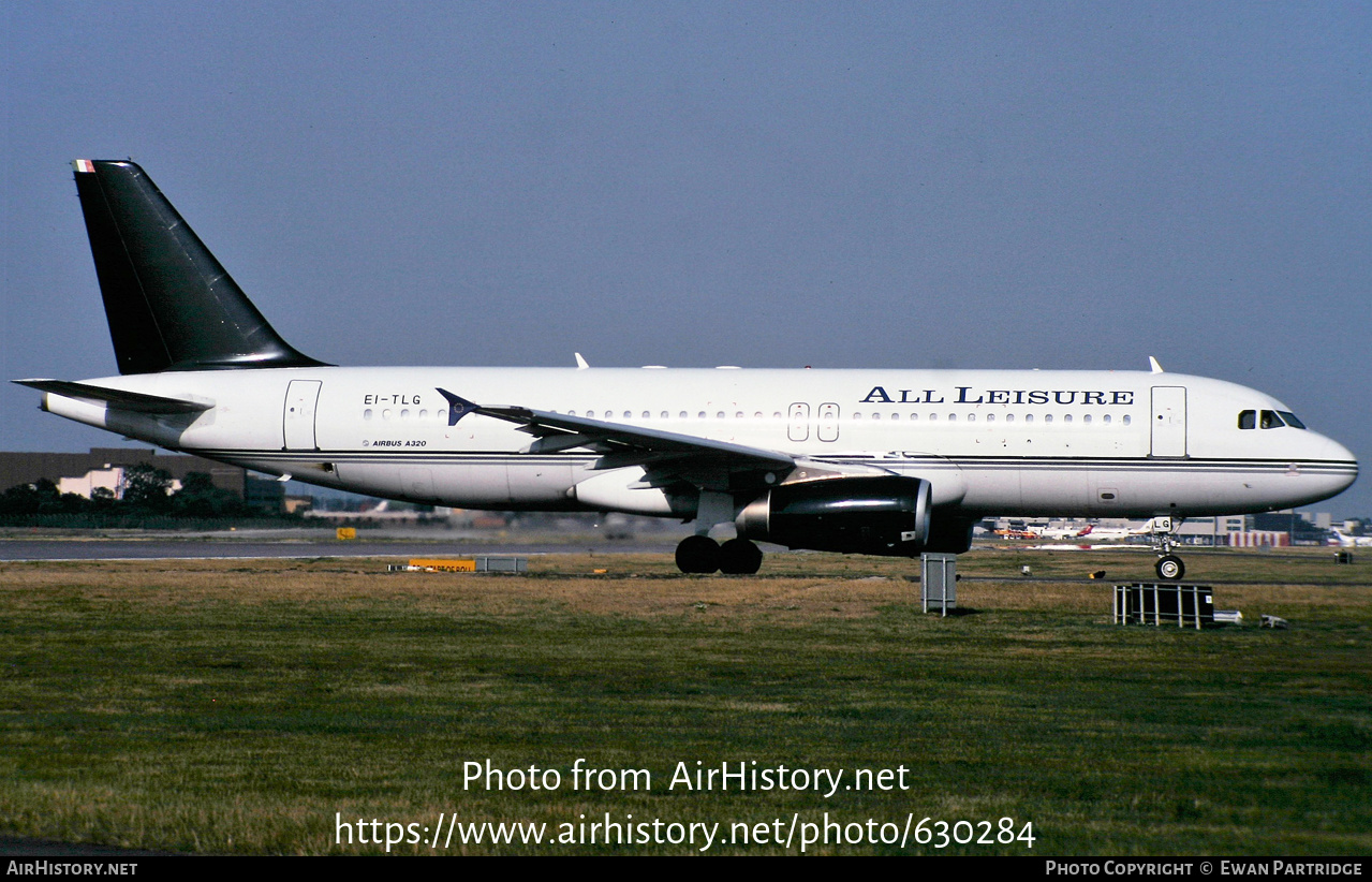 Aircraft Photo of EI-TLG | Airbus A320-211 | All Leisure Airways | AirHistory.net #630284