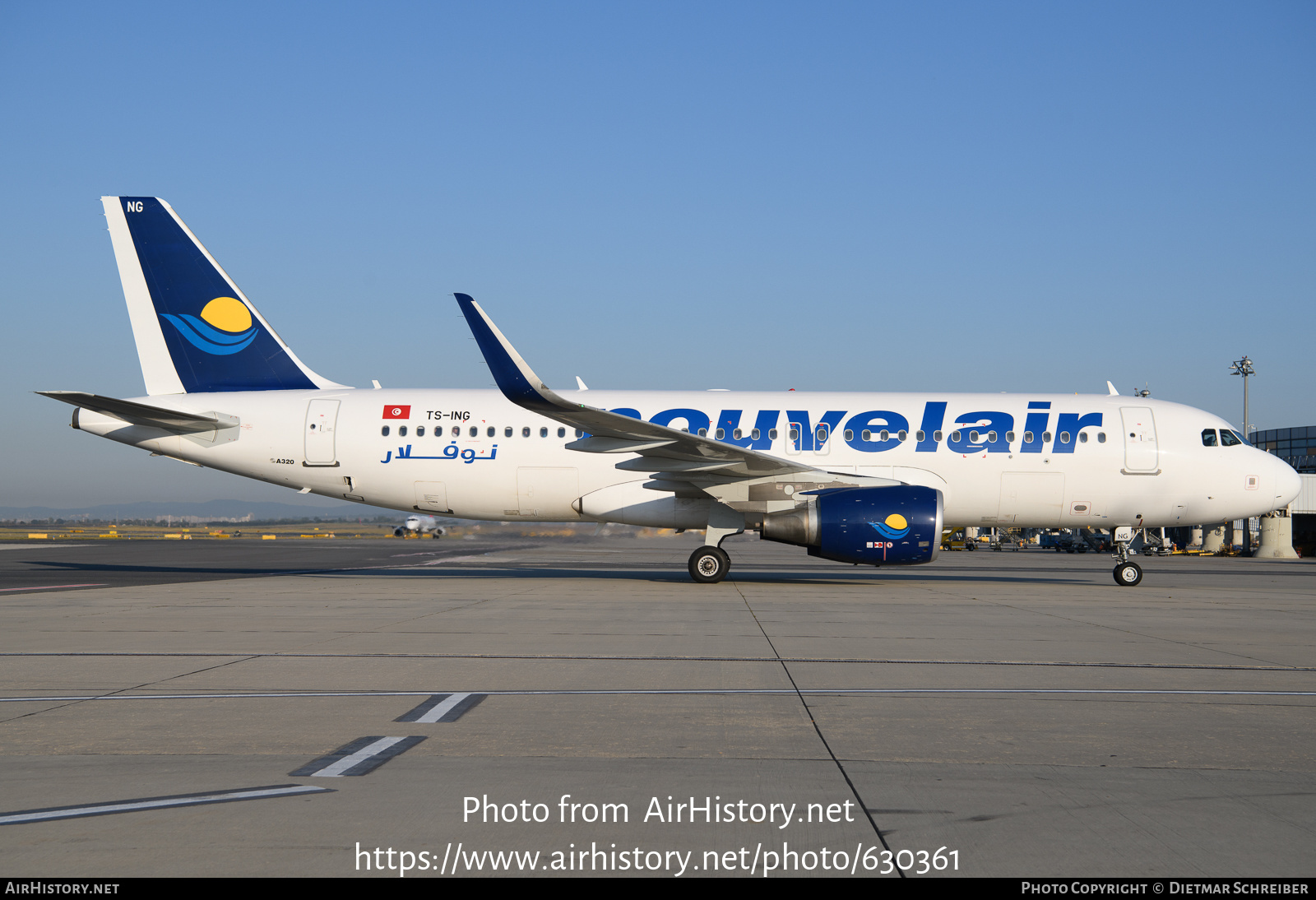 Aircraft Photo of TS-ING | Airbus A320-214 | Nouvelair Tunisie | AirHistory.net #630361