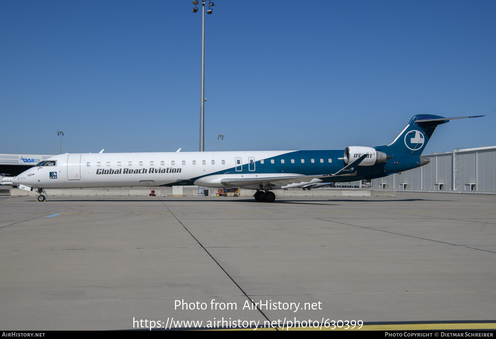 Aircraft Photo of OY-MIT | Bombardier CRJ-900LR (CL-600-2D24) | Global Reach Aviation - GRA | AirHistory.net #630399