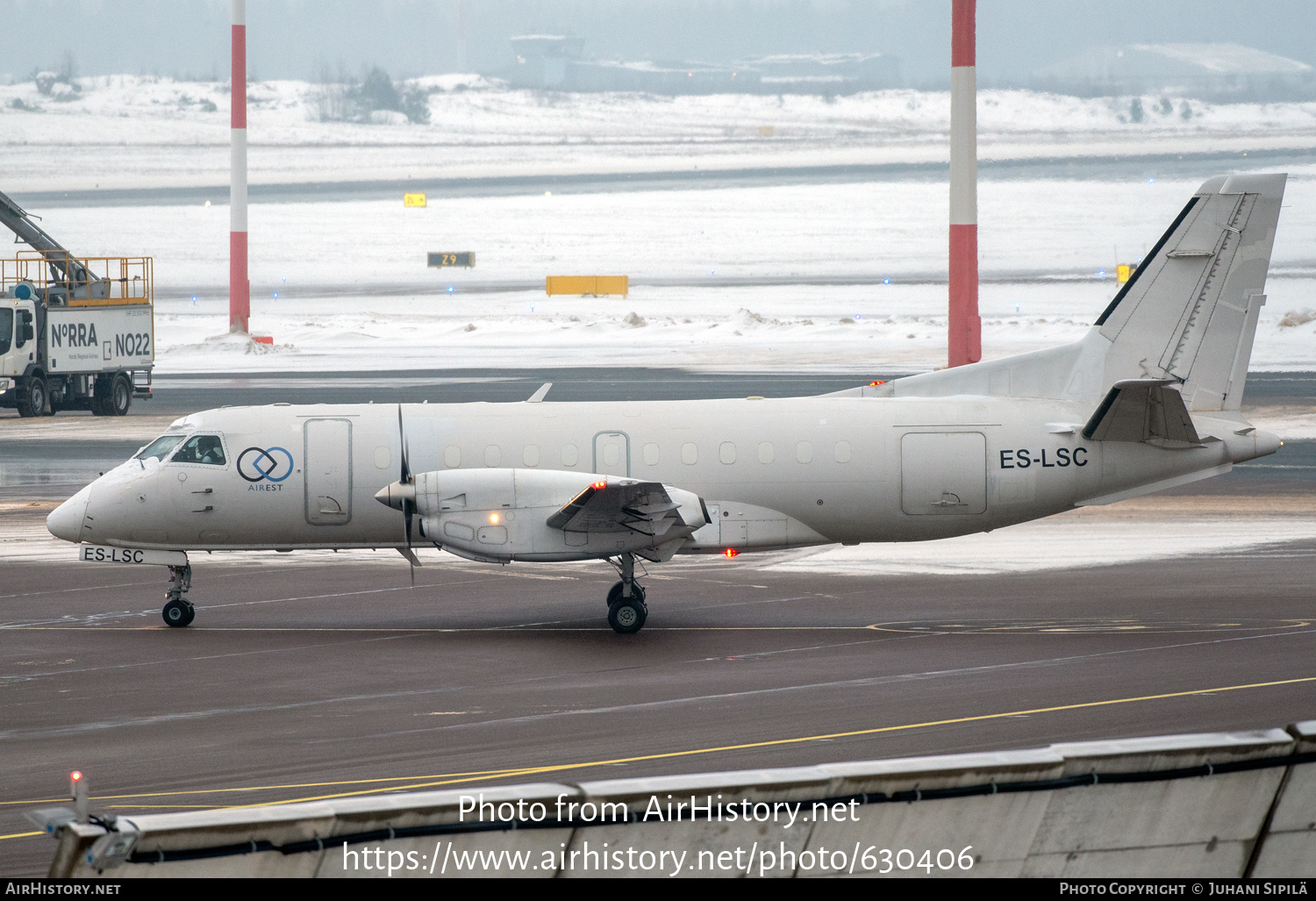 Aircraft Photo of ES-LSC | Saab-Fairchild SF-340A(F) | Airest | AirHistory.net #630406