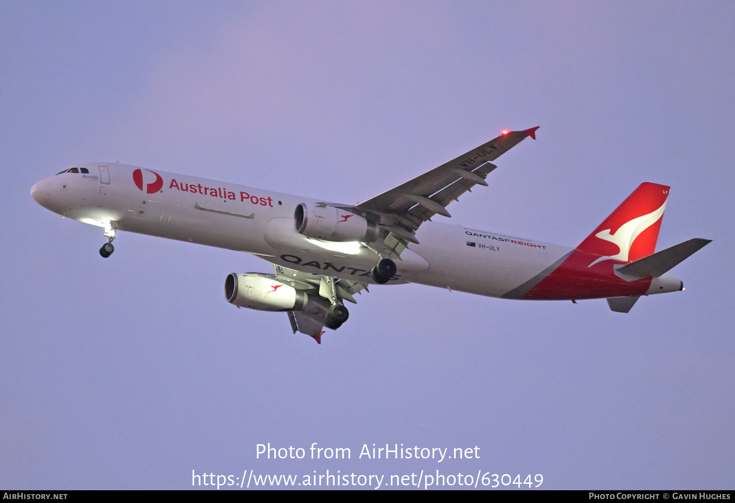 Aircraft Photo of VH-ULY | Airbus A321-231 | Australia Post | AirHistory.net #630449