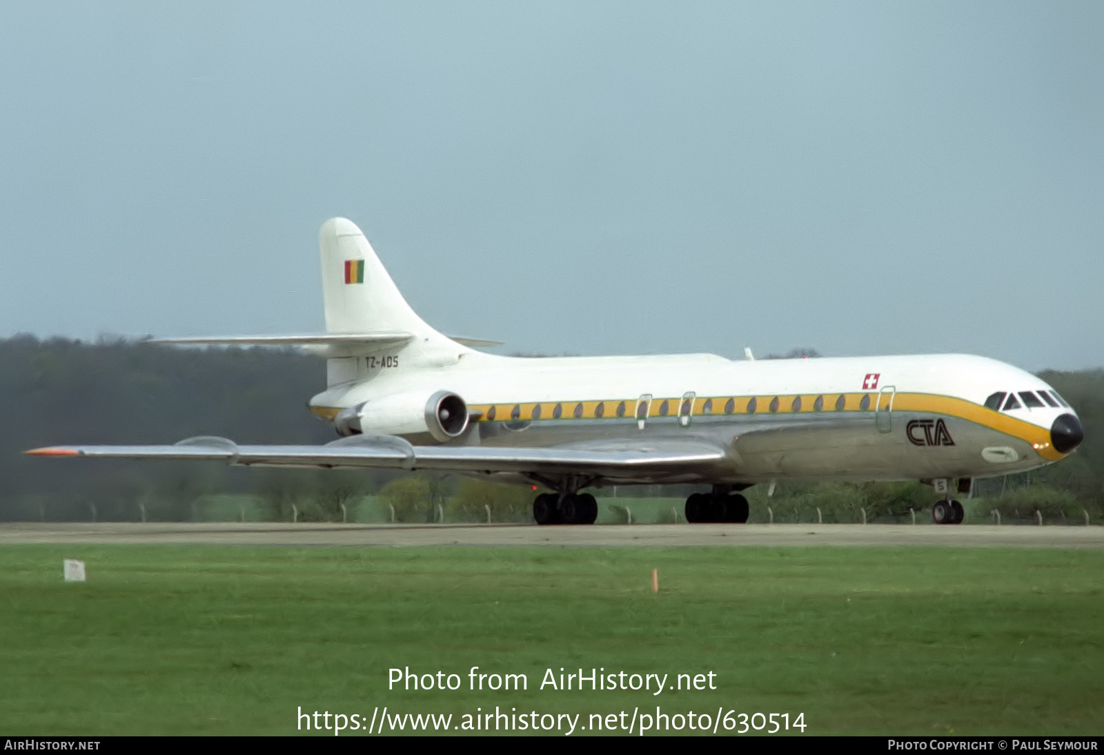 Aircraft Photo of TZ-ADS | Sud SE-210 Caravelle 10B3 Super B | Air Mali | AirHistory.net #630514