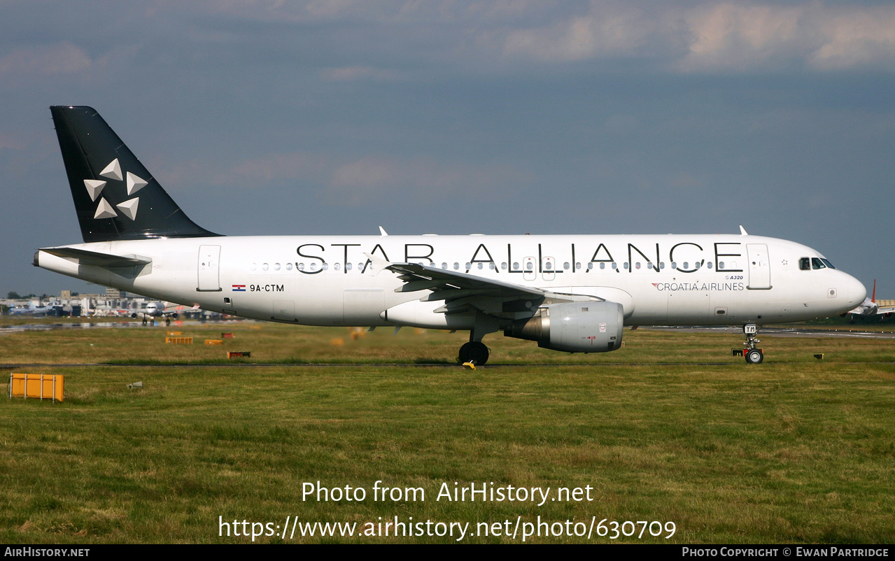 Aircraft Photo of 9A-CTM | Airbus A320-212 | Croatia Airlines | AirHistory.net #630709