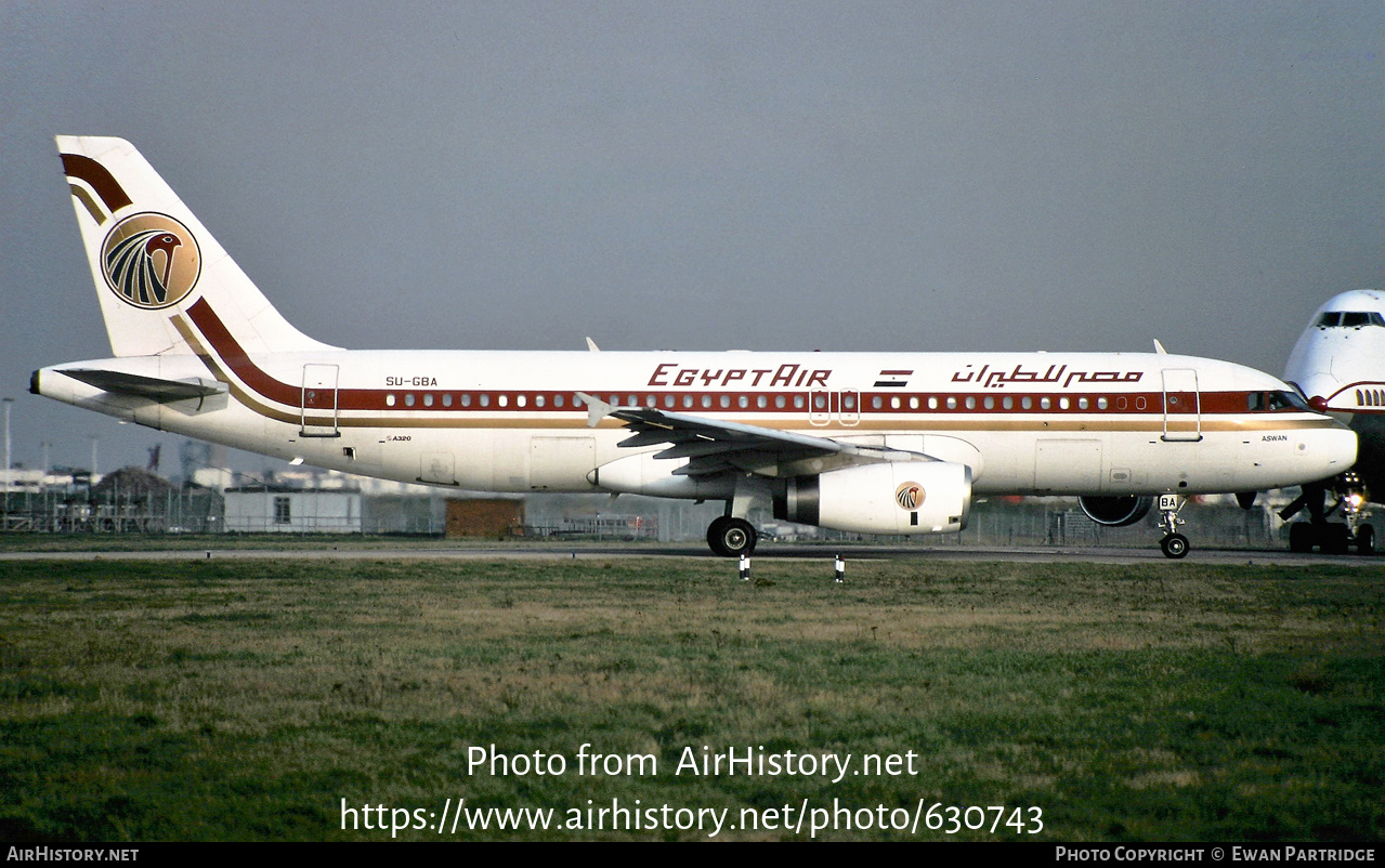 Aircraft Photo of SU-GBA | Airbus A320-231 | EgyptAir | AirHistory.net #630743