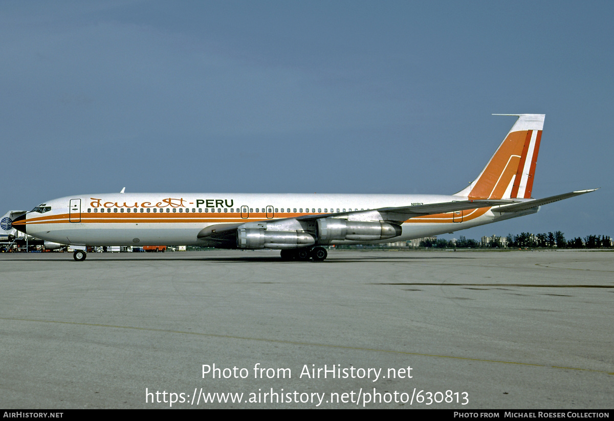 Aircraft Photo of N1181Z | Boeing 707-321B | Faucett - Peru | AirHistory.net #630813