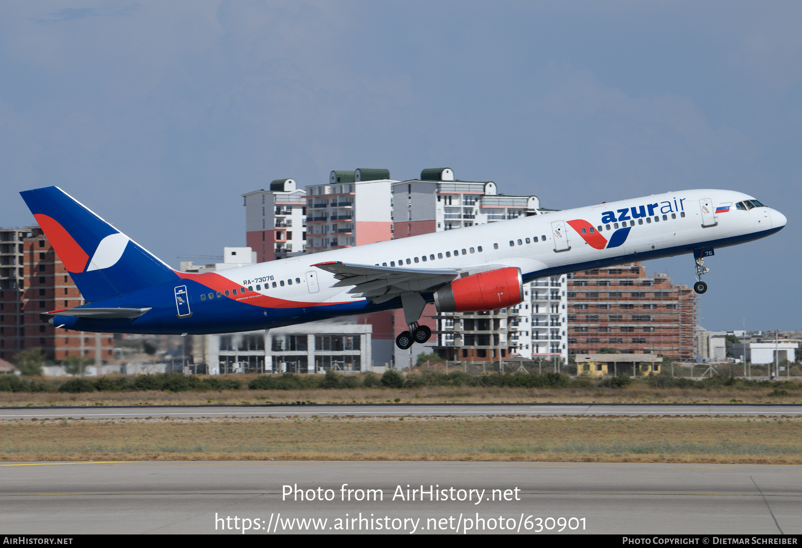 Aircraft Photo of RA-73076 | Boeing 757-28A | Azur Air | AirHistory.net #630901