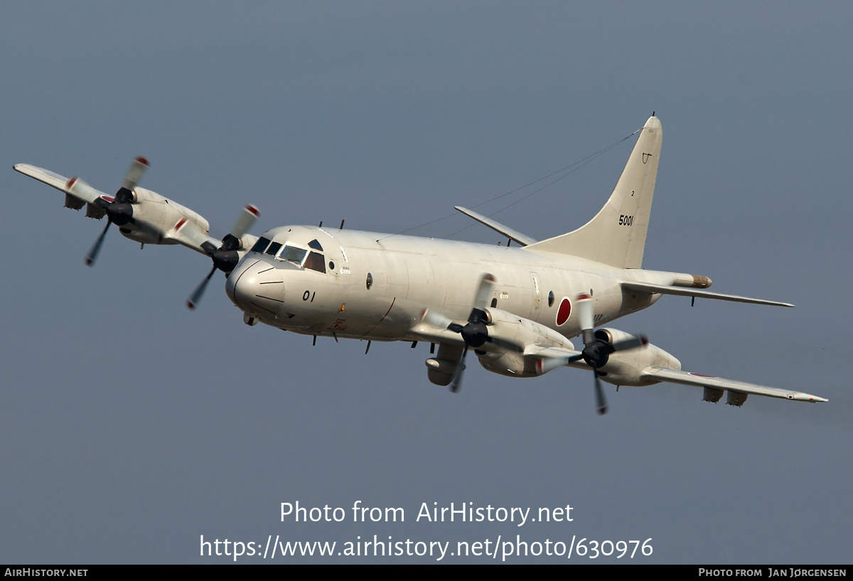 Aircraft Photo of 5001 | Lockheed P-3C Orion | Japan - Navy | AirHistory.net #630976