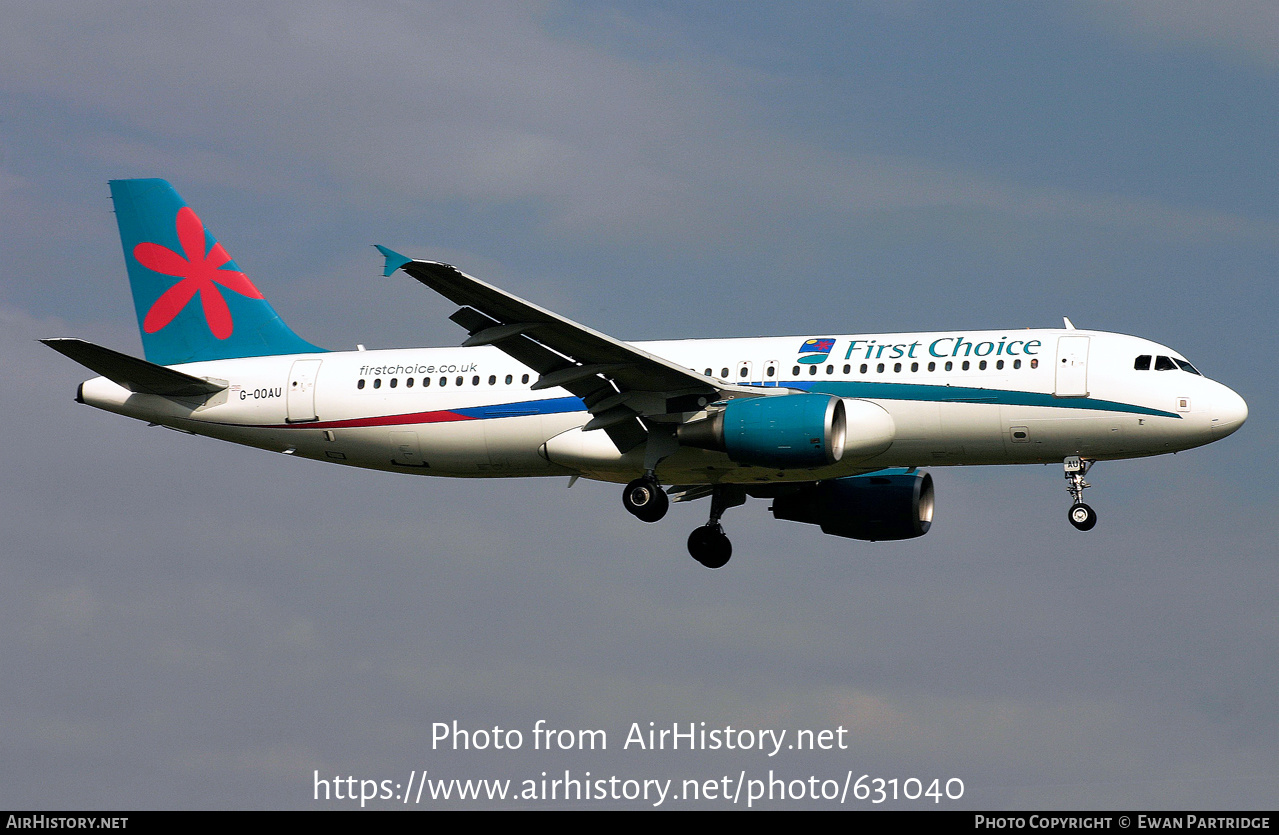 Aircraft Photo of G-OOAU | Airbus A320-214 | First Choice Airways | AirHistory.net #631040