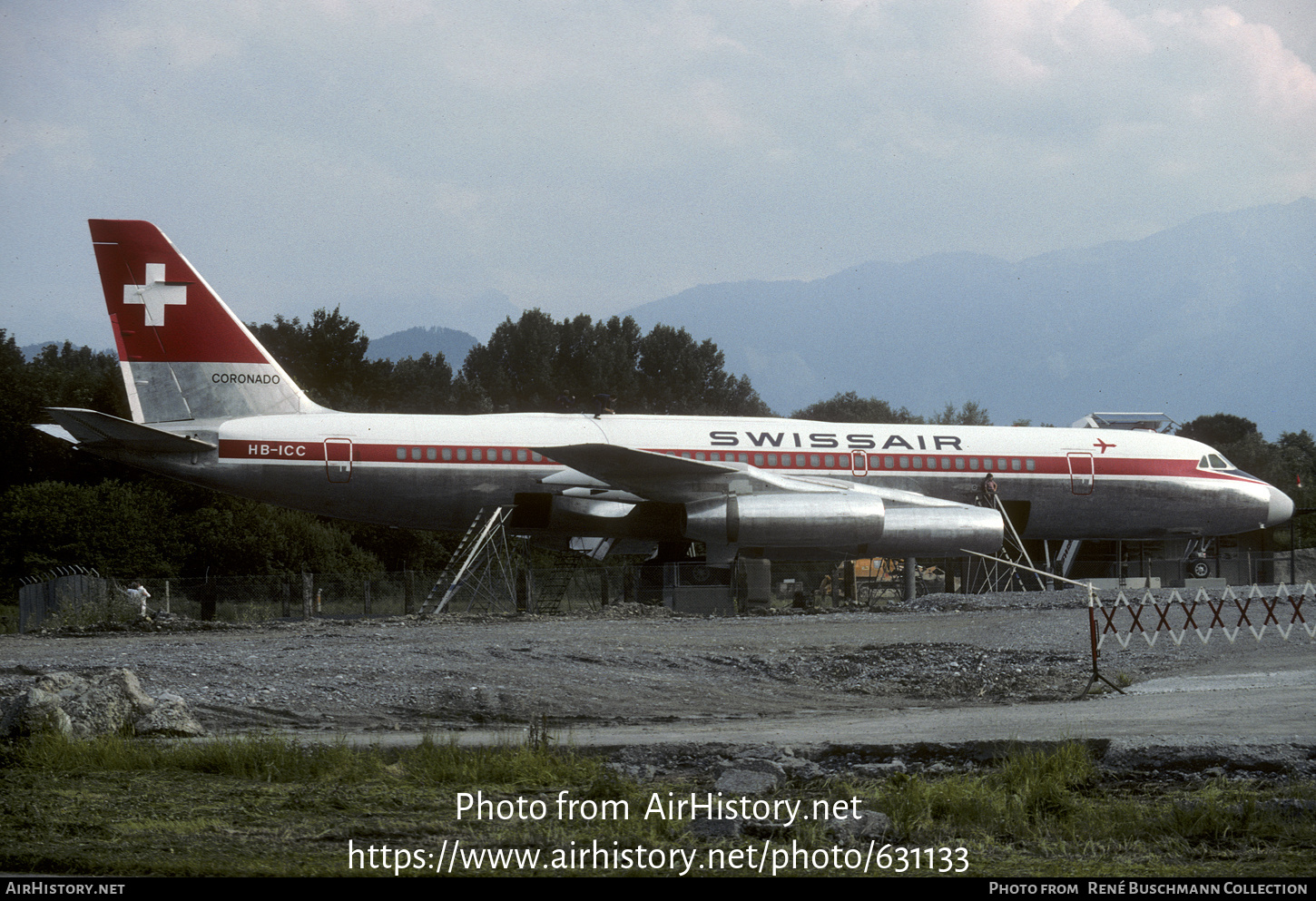 Aircraft Photo of HB-ICC | Convair 990A Coronado (30A-6) | Swissair | AirHistory.net #631133