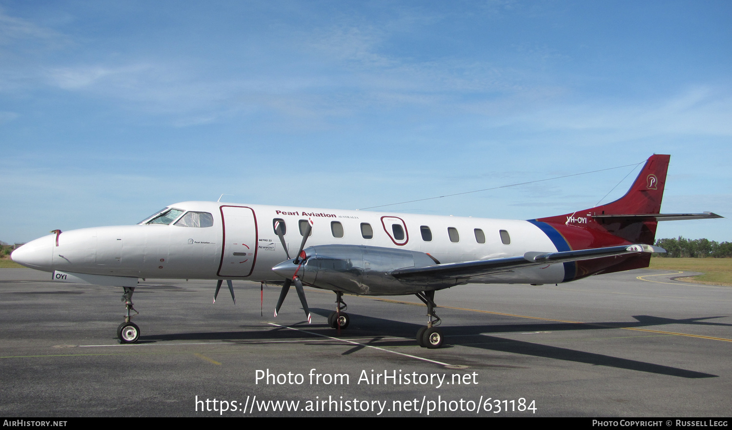 Aircraft Photo of VH-OYI | Fairchild SA-227DC Expediter 23 | Pearl Aviation Australia | AirHistory.net #631184