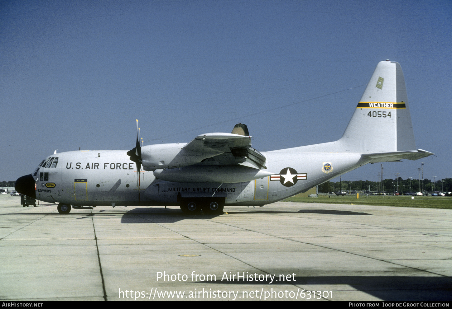 Aircraft Photo of 64-0554 / 40554 | Lockheed WC-130E Hercules (L-382) | USA - Air Force | AirHistory.net #631301