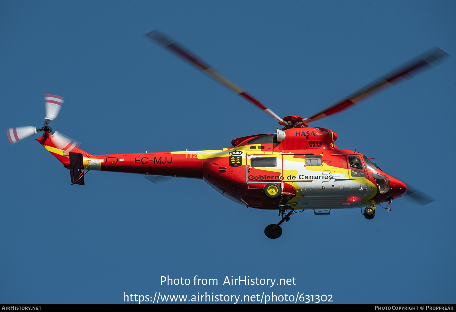 Aircraft Photo of EC-MJJ | PZL-Swidnik W-3A Sokol | Gobierno de Canarias | AirHistory.net #631302