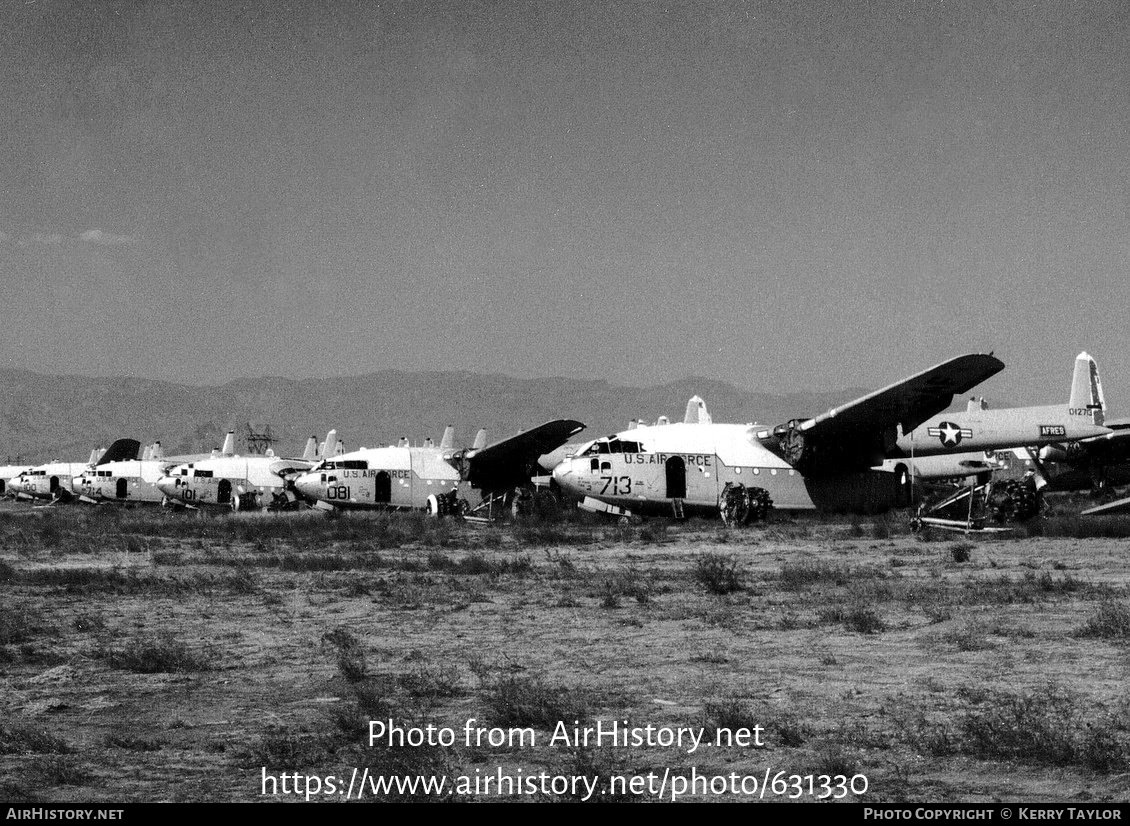 Aircraft Photo of 51-2713 / 012713 | Fairchild C-119G Flying Boxcar | USA - Air Force | AirHistory.net #631330