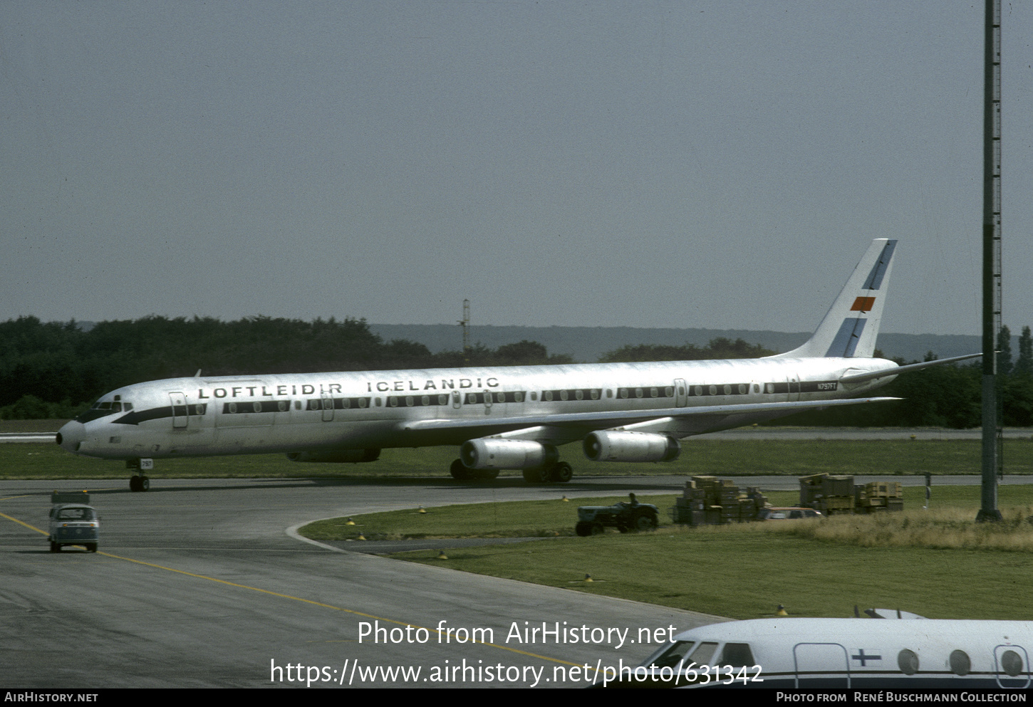 Aircraft Photo of N797FT | McDonnell Douglas DC-8-63CF | Loftleidir - Icelandic Airlines | AirHistory.net #631342