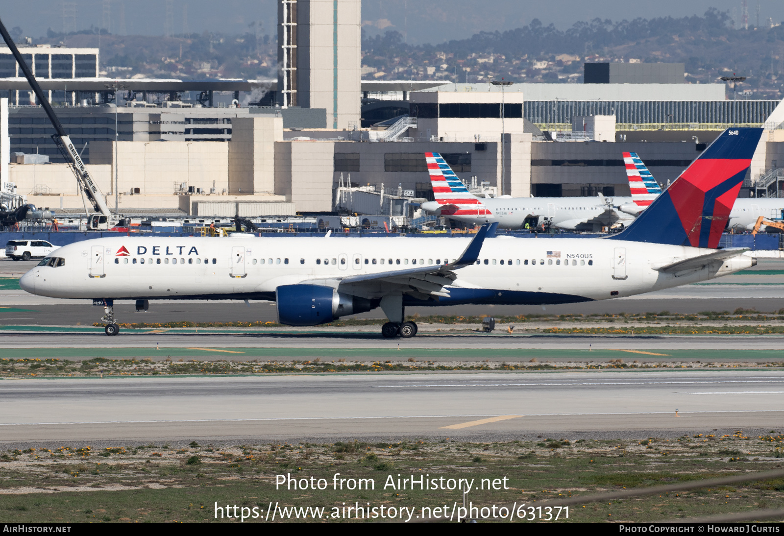 Aircraft Photo of N540US | Boeing 757-251 | Delta Air Lines | AirHistory.net #631371