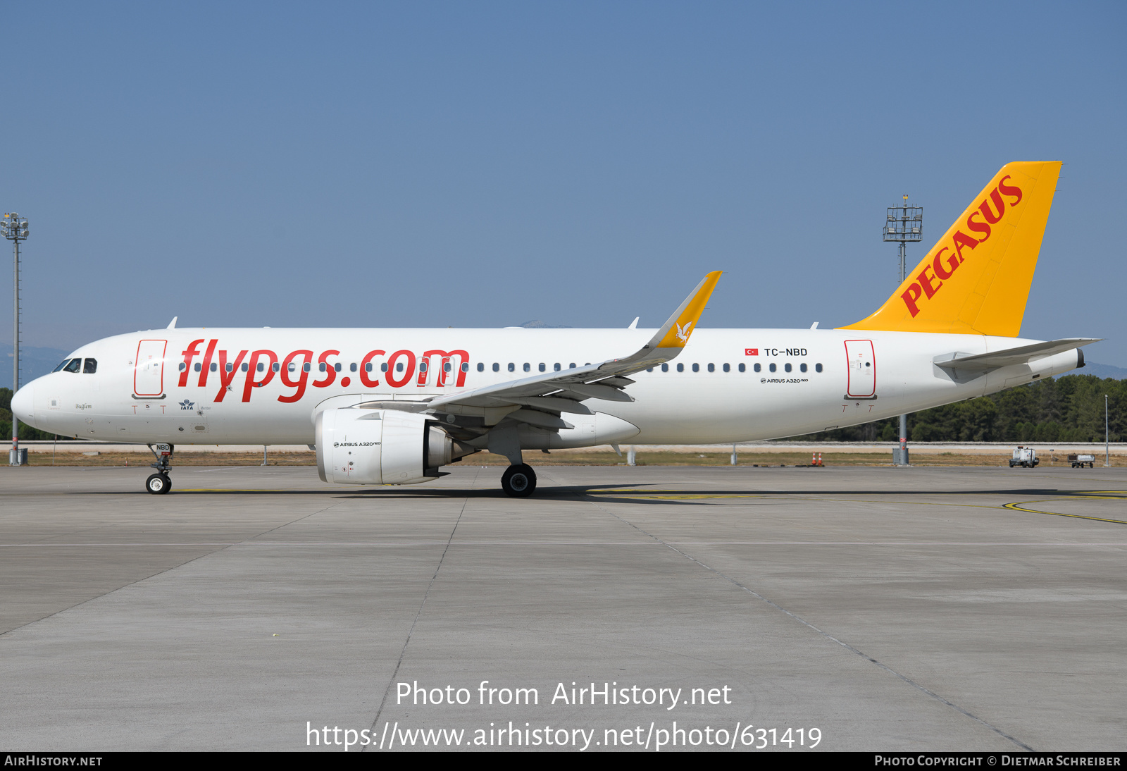 Aircraft Photo of TC-NBD | Airbus A320-251N | Pegasus Airlines | AirHistory.net #631419