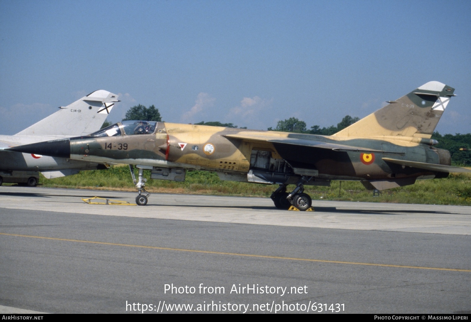 Aircraft Photo of C14-39 | Dassault Mirage F1CE | Spain - Air Force | AirHistory.net #631431