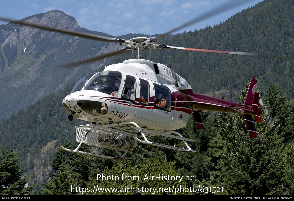 Aircraft Photo of C-FVLY | Bell 407 | Valley Helicopters | AirHistory.net #631521