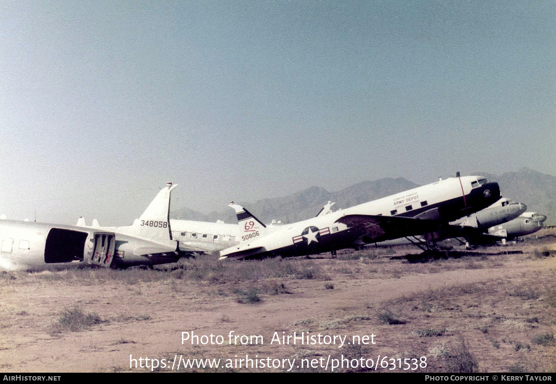 Aircraft Photo of 50806 | Douglas C-47J Skytrain | USA - Army | AirHistory.net #631538