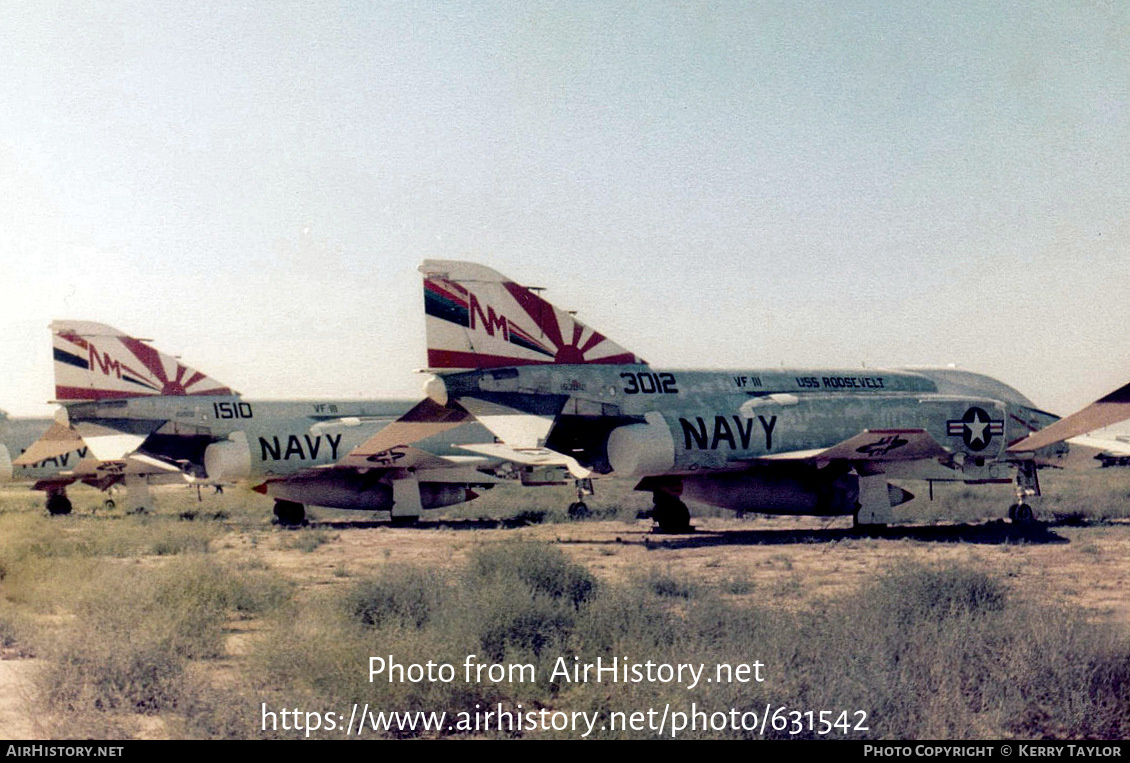 Aircraft Photo of 153012 | McDonnell Douglas F-4N Phantom II | USA - Navy | AirHistory.net #631542