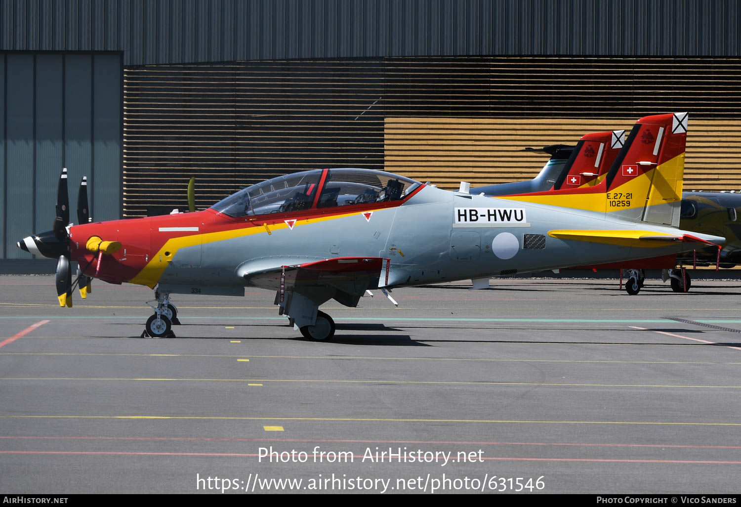 Aircraft Photo of HB-HWU | Pilatus PC-21 | Spain - Air Force | AirHistory.net #631546