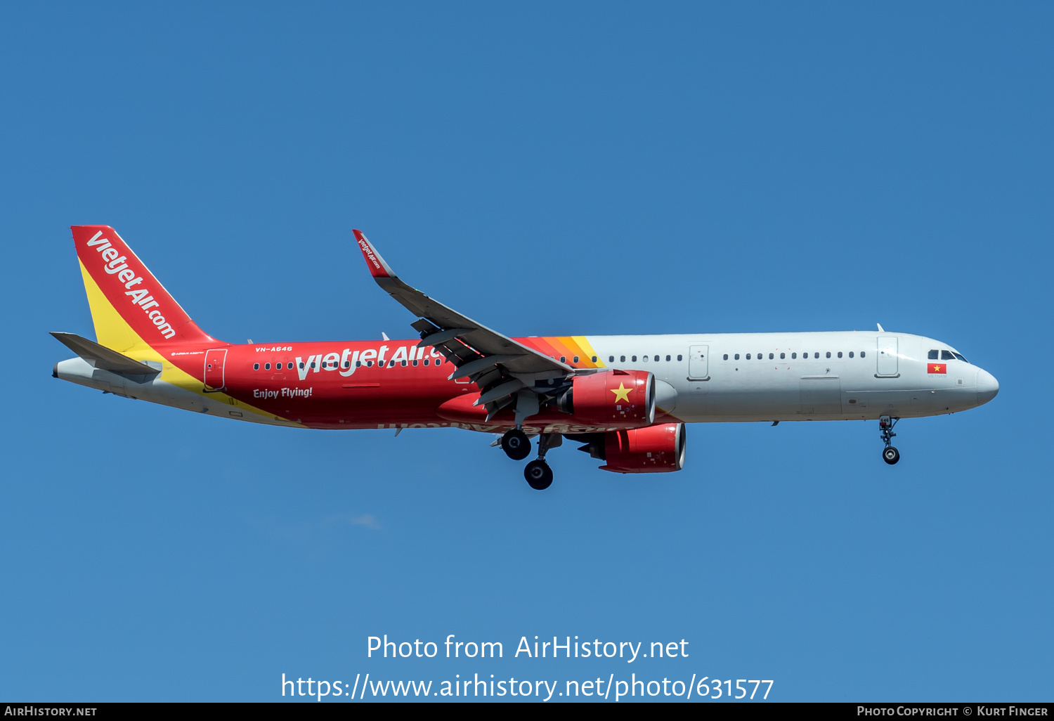 Aircraft Photo of VN-A646 | Airbus A320-271N | VietJet Air | AirHistory.net #631577