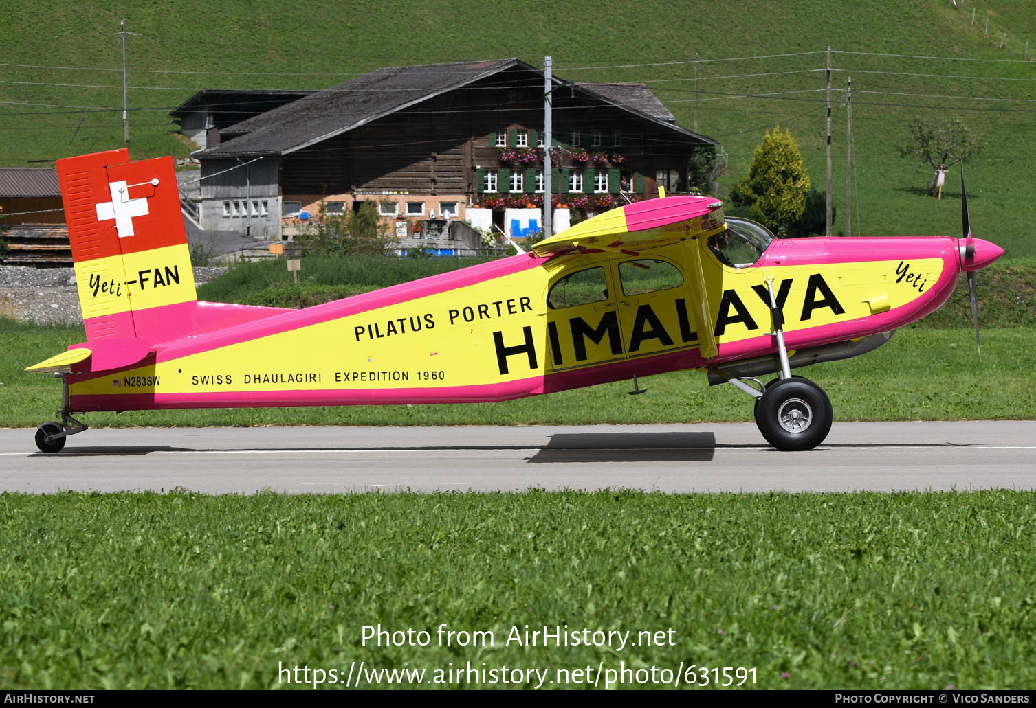 Aircraft Photo of N283SW | Pilatus PC-6/350-H2 Porter | Yetiflyers | AirHistory.net #631591