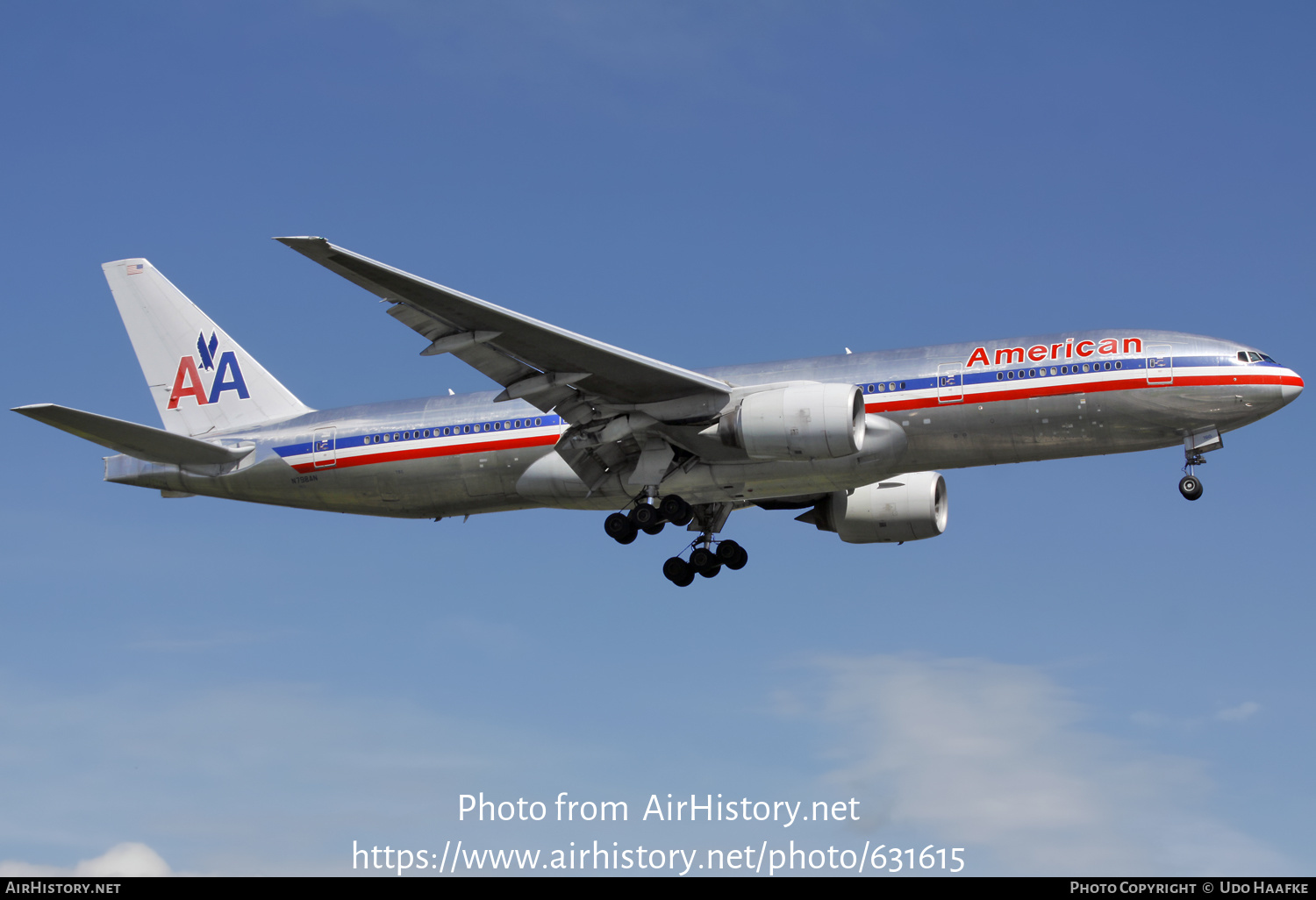 Aircraft Photo of N798AN | Boeing 777-223/ER | American Airlines | AirHistory.net #631615