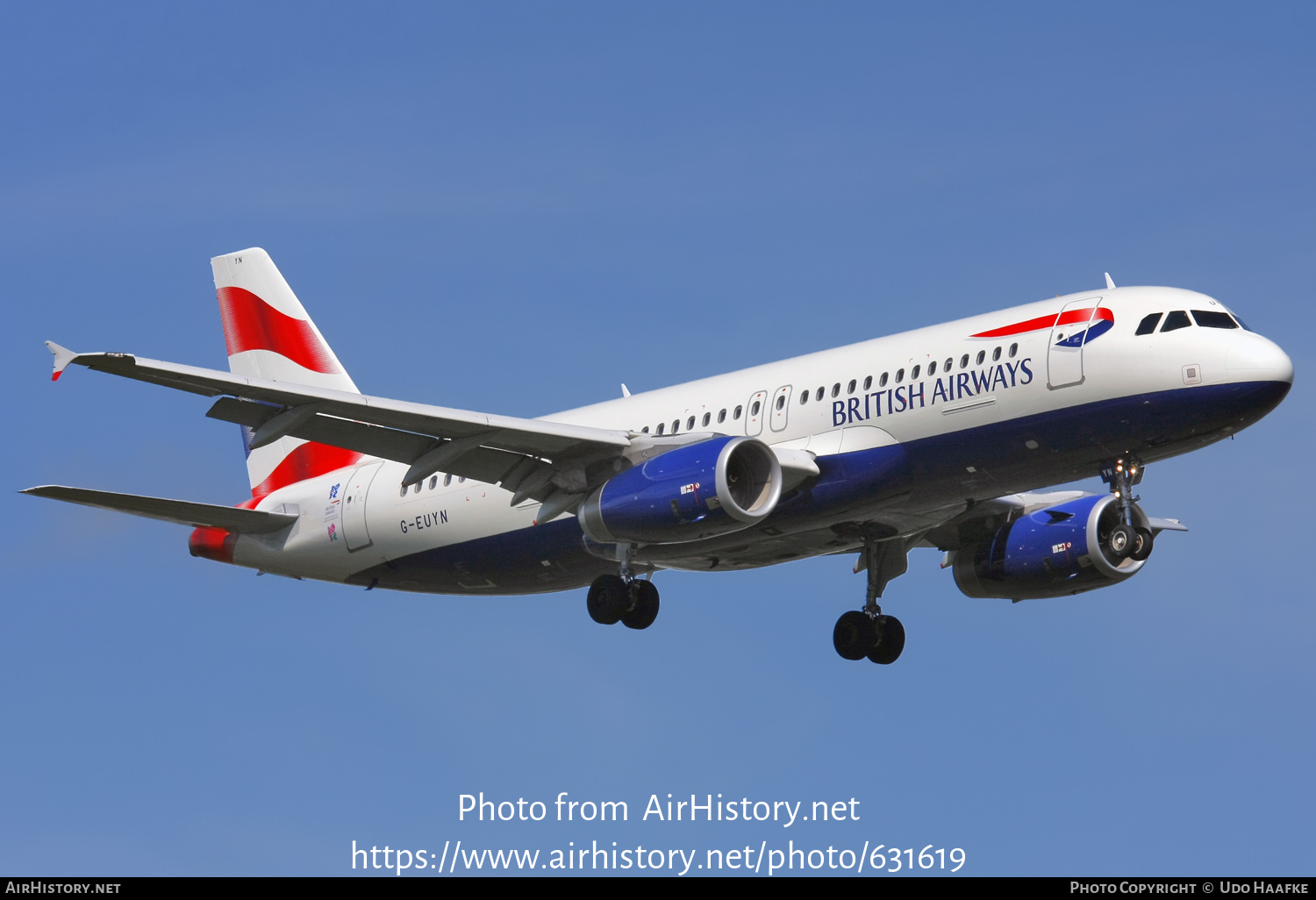 Aircraft Photo of G-EUYN | Airbus A320-232 | British Airways | AirHistory.net #631619