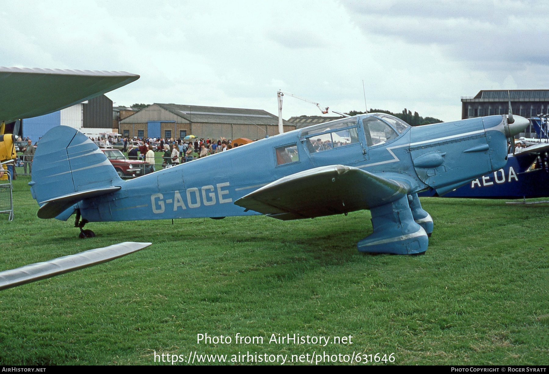 Aircraft Photo of G-AOGE | Percival P.34A Proctor 3 | AirHistory.net #631646