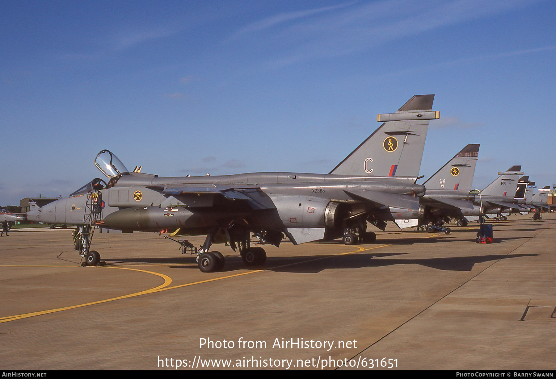 Aircraft Photo of XZ385 | Sepecat Jaguar GR1A | UK - Air Force | AirHistory.net #631651