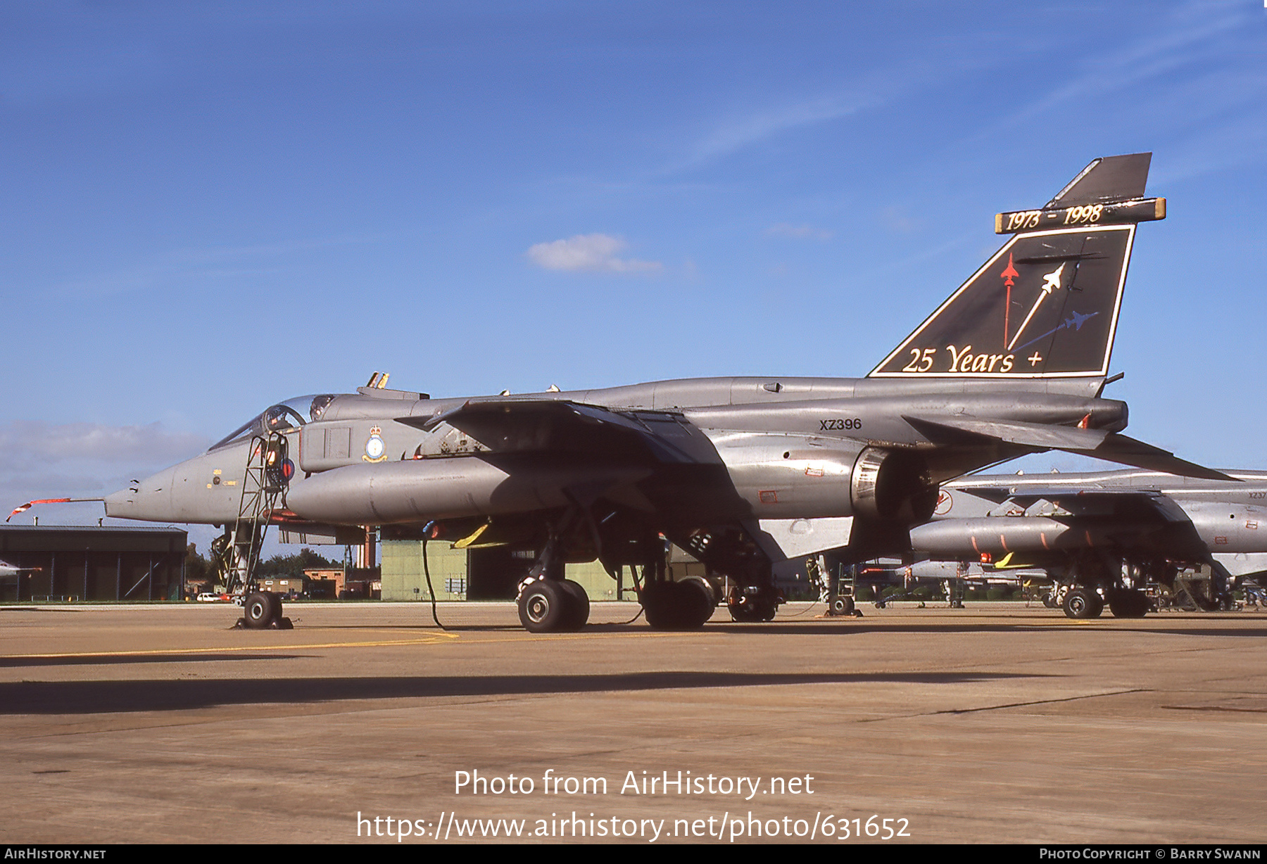 Aircraft Photo of XZ396 | Sepecat Jaguar GR3A | UK - Air Force | AirHistory.net #631652