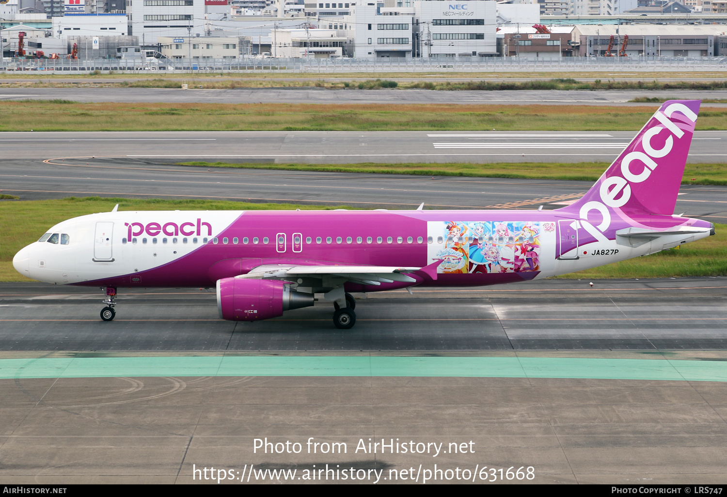 Aircraft Photo of JA827P | Airbus A320-214 | Peach Aviation | AirHistory.net #631668